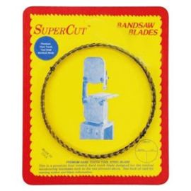 SuperCut B105W12H6 105 Inch Long - 1/2 Inch Width 6 Hook Tooth Band Saw Blade (Replacement of Delta 28-050)