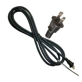 Hardin HD5-46 9 Feet 18 AWG SJO 2 Wire 125 Volt NEMA 1-15P Electrical Cord