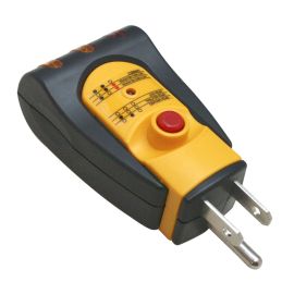 Superior Electric TR102T GFCI 3 Wire Electrical Receptacle Wall Plug AC Outlet Tester 