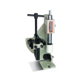 Baileigh TN-210H Drill Press or Vice Mounted Hole Saw Tube Notcher has a capacity of 3/4 Inch to 2 Inch OD tubing