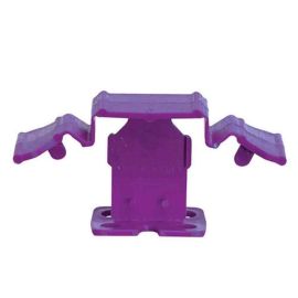 Pearl Abrasive TSC1000316P 3/8 Inch To 1/2 Inch Tuscan Purple Seamclip, Grout Size: 3/16'' 1000/box