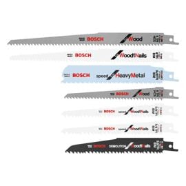Bosch RAP7PK All-Purpose Reciprocating Saw Blade Set - 7 Pieces