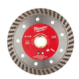 Milwaukee 49-93-8008 4 1/2 Inch Diamond Premium Turbo