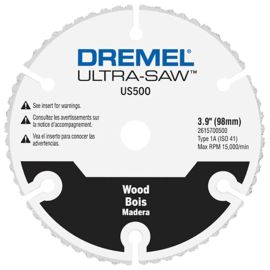 Dremel US500-01 Ultra-Saw 4-Inch Carbide Wood Cutting Wheel