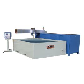 Baileigh WJ-85CNC 480V 3PH 60 Htz 60 Inch x 98 Inch 3 axis CNC Flying Arm Water Jet With Direct Drive Pump