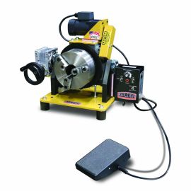 Baileigh WP-1800B Benchtop Welding Positioner, 8 Inch 3-jaw chuck with 2-3/8 Inch Through Hole