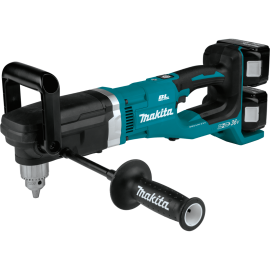 Makita XAD03PT 18V X2 LXT® Lithium-Ion (36V) Brushless Cordless 1/2 Inch Right Angle Drill Kit, dual port charger, bag (5.0Ah)