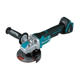 Makita XAG26Z 18V LXT Lithium-Ion Brushless Cordless 4-1/2 Inch/ 5 Inch Paddle Switch X-LOCK Angle Grinder, AFT, lock-off, no lock-on (Tool Only)