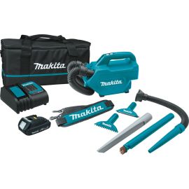 Makita XLC07SY1 18V LXT® Lithium-Ion Compact Handheld Canister Vacuum Kit, with one battery (1.5Ah)
