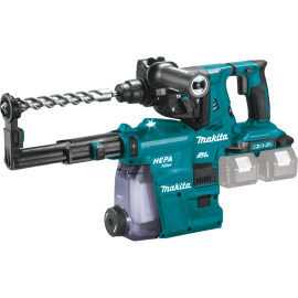 Makita XRH10ZW 18V X2 LXT® Lithium-Ion (36V) Brushless Cordless 1-1/8 Inch AVT® Rotary Hammer, accepts SDS-PLUS bits, w/ HEPA Dust Extractor,