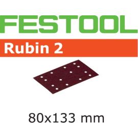 Festool 499048 Stickfix qty. STF 80X133 P 80 RU2/50