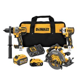 Dewalt DCK399P1T1 20V/60V MAX* Brushless Cordless 3-Tool Combo Kit