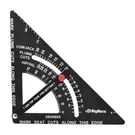 Big Horn 19606 7 Inch Adjustable Carpenter Square