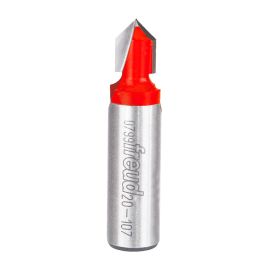Freud 20-107 5/8 Inch Diameter 90-Degree V-Grooving Router Bit with 1/2 Inch Shank