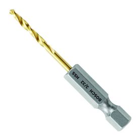 Bosch TI2133IM 3/32 Inch Impact Tough Titanium Drill Bits - 5 Pieces