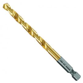 Bosch TI4143IM 1/4 Inch Impact Tough Titanium Drill Bits - 12 Pieces