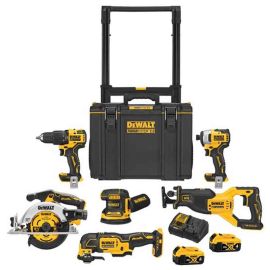 Dewalt DCKTS609M2 20V MAX* Brushless Cordless 6-Tool Combo Kit with ToughSystem 2.0®