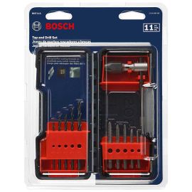 Bosch BDT11S Tap and Drill Bit Combo Set - 11 Pieces