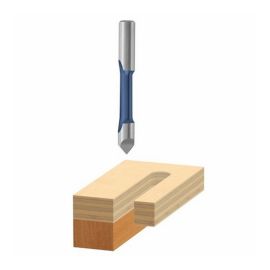 Bosch 85146B50 1/4 In. x 3/4 In. High Speed Steel 1-Flute Pilot Panel Straight Bits (50 Pieces)