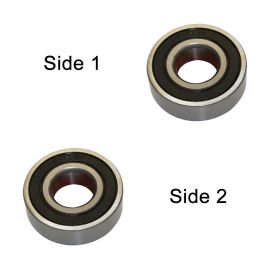 Superior Electric SE 6202-2RS-D Replacement Ball Bearing - 2 x Seal, ID 15 mm x OD 35 mmx W 11 mm  Hitachi 620-2VV, Dewalt 330003-75, Porter Cable 878064SV, Bosch 2610911986, Makita 211206-7 (2pcs/pk)