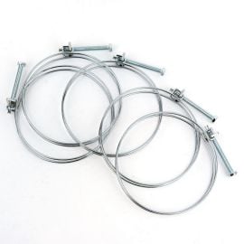 Big Horn 11740BX 4 Inch Wire Hose Clamps 50pc/Box Replaces Jet JW1317 - (10540A)