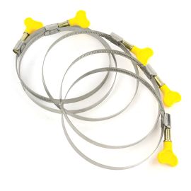 Big Horn 11741BX 4 Inch Key Hose Clamps 50pc/Box - (10541A)