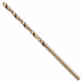 Bosch CO2134B 7/64 Inch X 2-5/8 Inch Cobalt M42 Drill Bit - 10 Pieces