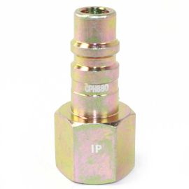Interstate Pneumatics CPH880 1/2 Inch Industrial Steel Coupler Plug x 1/2 Inch Female NPT