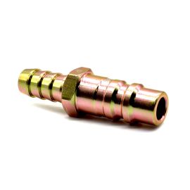 Interstate Pneumatics CPH883 1/2 Inch Industrial Yellow Steel Plug with 1/2 Inch Barb