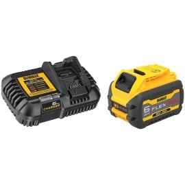 Dewalt DCB606C FLEXVOLT 20V/60V MAX Lithium-Ion Battery and Charger Starter Kit (6 Ah)