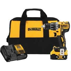 Dewalt DCD791P1 20V MAX* XR Lithium Ion Compact Drill / Driver Kit (5.0ah)