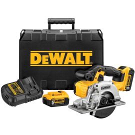 Dewalt DCS373P2 20v Max* Lithium Ion Metal Cutting Circular Saw Kit (5.0 Ah)