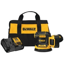 Dewalt DCW210P1 20V MAX* XR® Brushless 5 in. Cordless Variable Speed Random Orbital Sander Kit (5.0 Ah Battery)