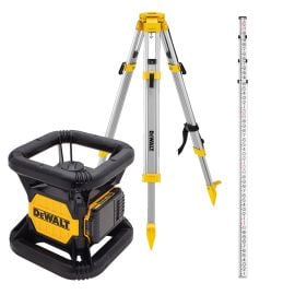 Dewalt DW074LRTR  20v Rotary Red W/Tripod&Rod Explo