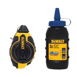 Dewalt DWHT47373L Dw 3:1 Chalk Reel W/Blue Bulk (6 Pack)