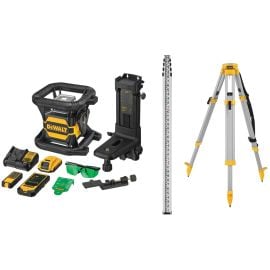 Dewalt DW080LGSk 20V MAX* Tool Connect™ Green Tough Rotary Laser Kit