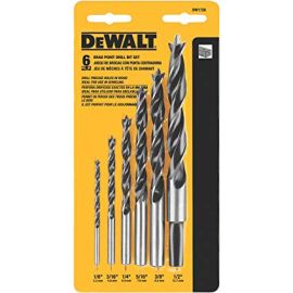 Dewalt DW1720 6 Pc Brad Point Set