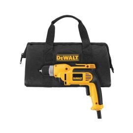 Dewalt DWD110K 3/8 Inch Vsr Pistol Grip Drill Kit W/ Keyless Chuck 7.0 Amp