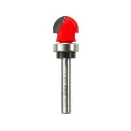 Freud 18-510 5/8 Inch Diameter X 7/16 Inch Top Bearing Round Nose Bit 1/4 Inch Shank