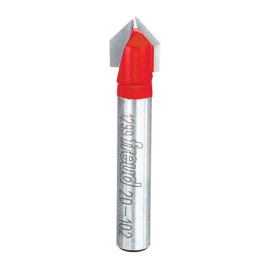 Freud 20-102 3/8 Inch Diameter 90-Degree V-Grooving Router Bit with 1/4 Inch Shank