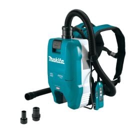 Makita GCV06Z 40V max XGT Brushless Cordless 1/2 Gallon HEPA Filter Backpack Dry Dust Extractor, AWS Capable (Tool Only)
