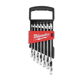 Milwaukee 48-22-9529 7pc Metric Flex Head Ratcheting Combination Wrench
