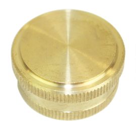 Interstate Pneumatics FGC00 3/4 Inch Garden Hose Cap - Die Cast Brass