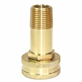 Interstate Pneumatics FGF106 3/4 Inch GHT Female x 3/8 Inch Male NPT Hose Fitting - Swivel