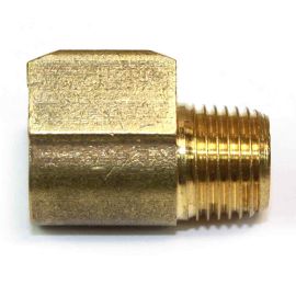 Interstate Pneumatics FST22E Brass Street Pipe Elbow Fitting 1/8 Inch NPT - 90 Degree
