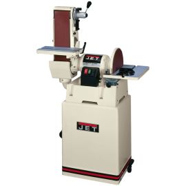 Jet 708598K JSG-6CS, 6 Inch x 48 Inch Belt / 12 Inch Disc Sander with Closed Stand (Woodworking)