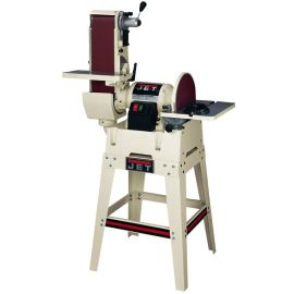 Jet 708599K JSG-6DCK 6 Inch x 48 Inch Belt / 12 Inch Disc Sander with Open Stand (Woodworking)
