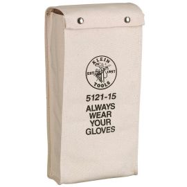 Klein Tools 5121-15 15 x 8 Inch Glove Bag, No. 4 Canvas