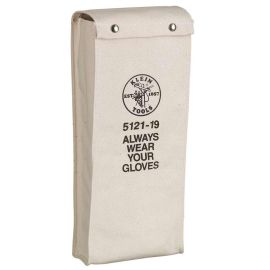 Klein Tools 5121-19 19 x 8 Inch Glove Bag, No. 4 Canvas