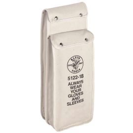Klein Tools 5122-18 18 Inch long Combination Glove & Sleeve Bag, No. 4 Canvas